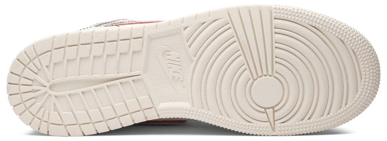 Air Jordan 1 Retro High Phantom Gym Red