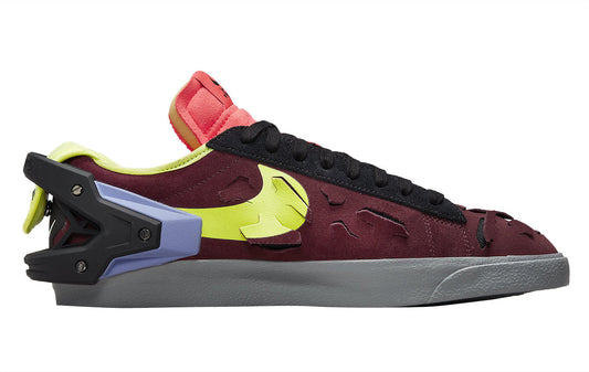 Acronym x Blazer Low 'Night Maroon'