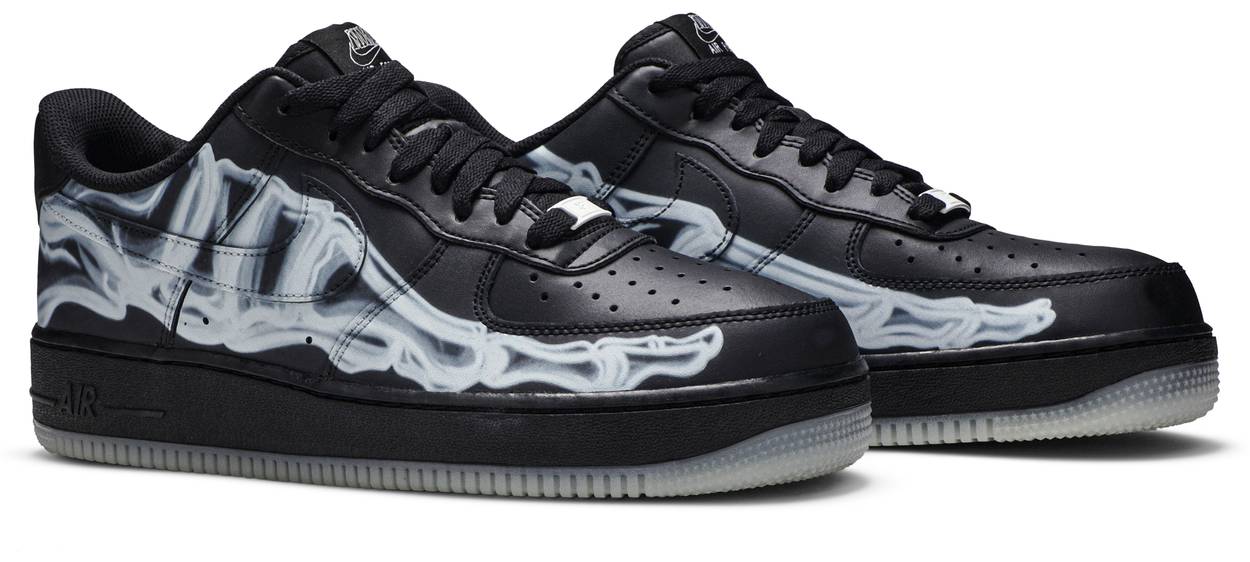 Air Force 1 '07 QS 'Black Skeleton'