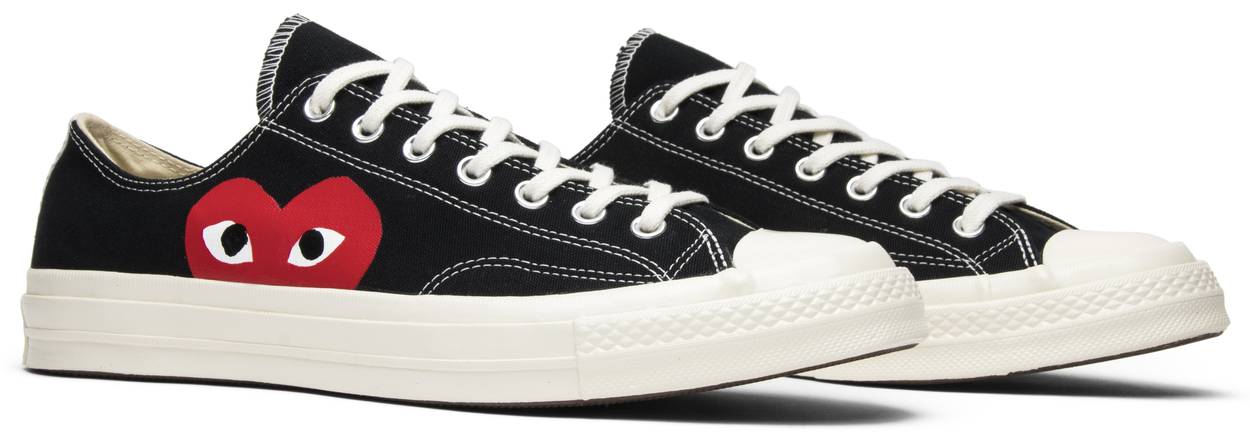 Comme des Garçons Play x Chuck 70 Low 'Black White'