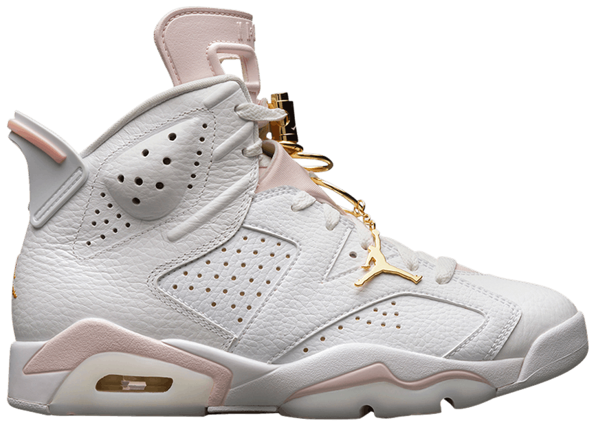Wmns Air Jordan 6 Retro 'Gold Hoops'