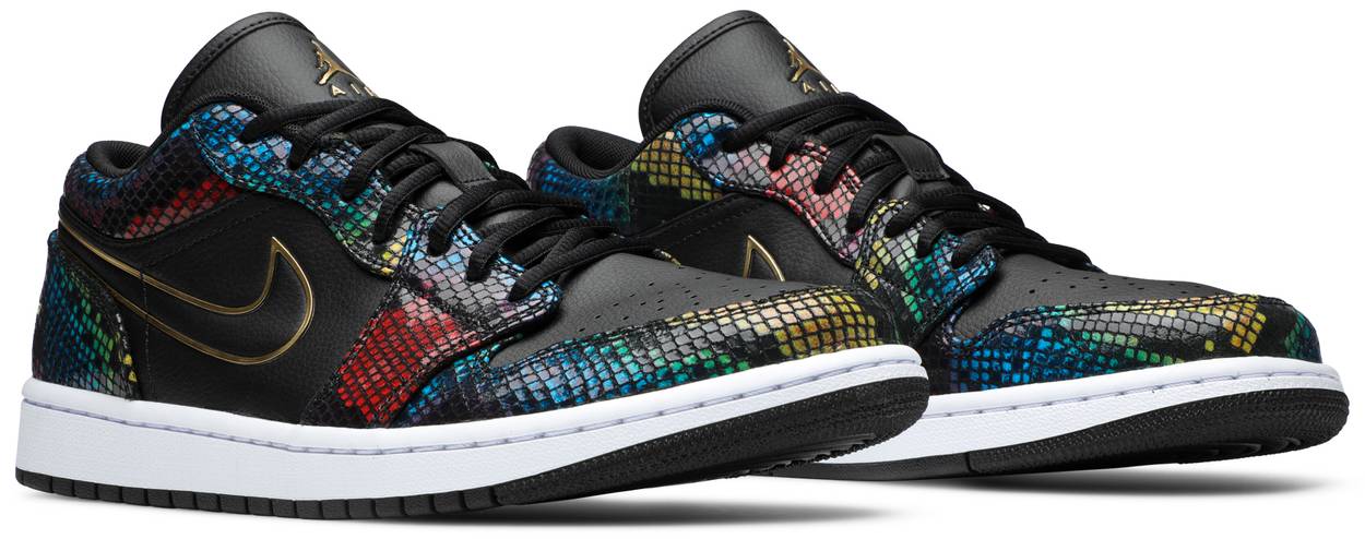 Air Jordan 1 Low 'Multi Snakeskin'