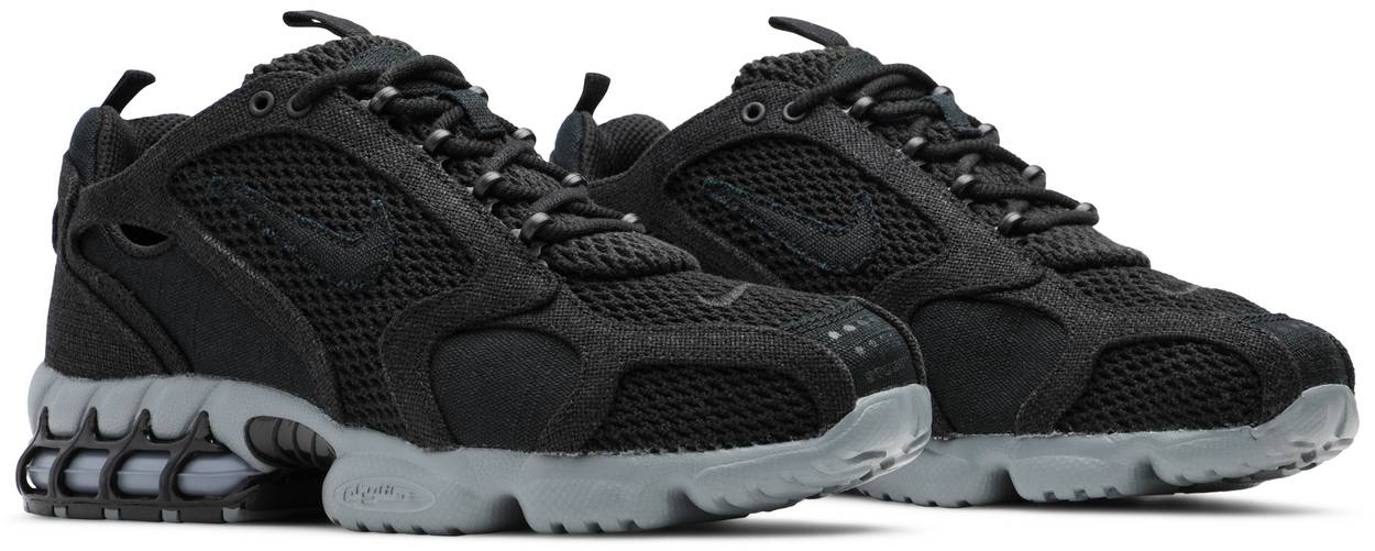 Stussy x Air Zoom Spiridon Caged 2 'Black Cool Grey'
