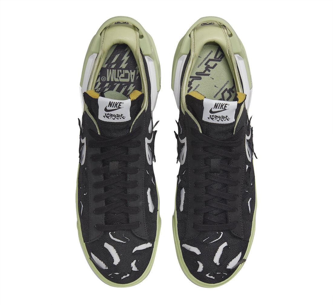 Acronym x Blazer Low 'Black Olive Aura'
