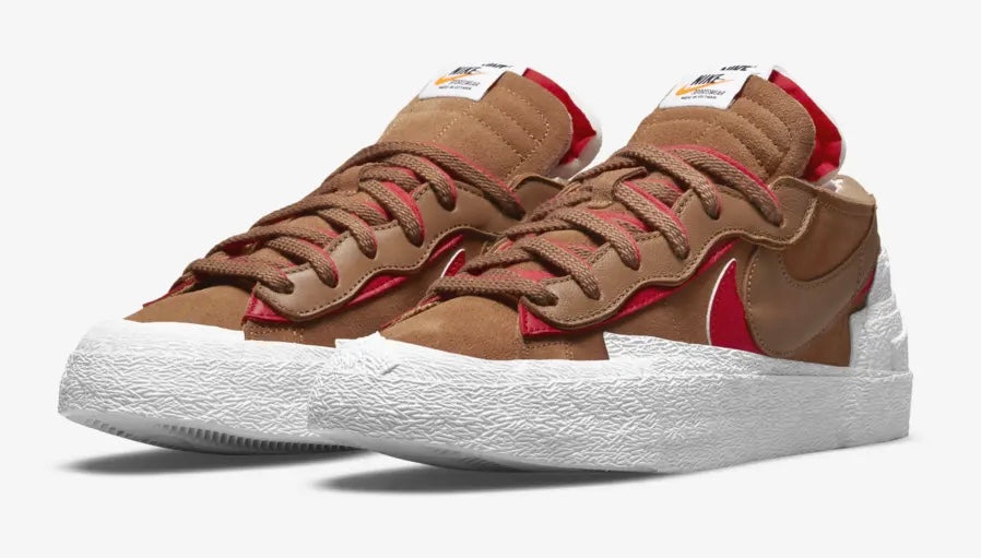 sacai x Blazer Low 'British Tan'