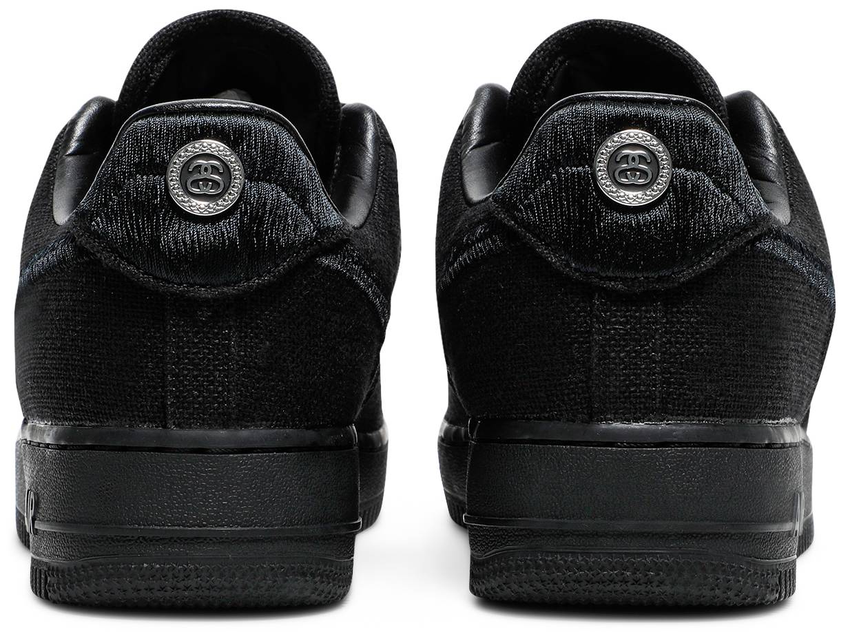 Stussy x Air Force 1 Low 'Triple Black'