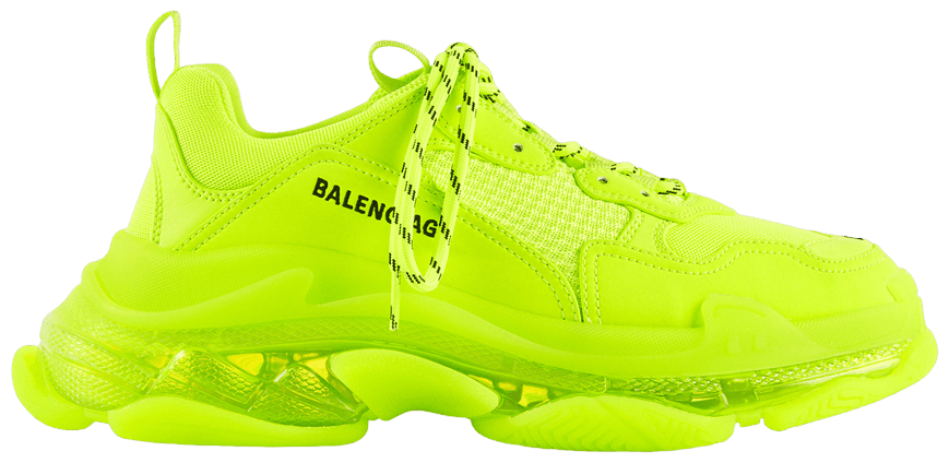 Balenciga Tripple S Fluo Yellow