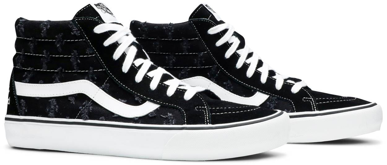 Supreme x Sk8-Hi 'Black Hole Punch Denim'