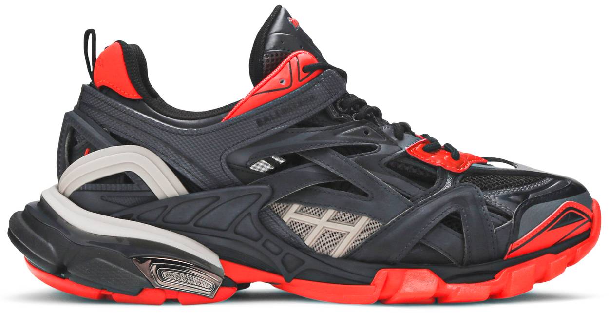 Balenciaga Track.2 Trainer 'Black Red Grey'