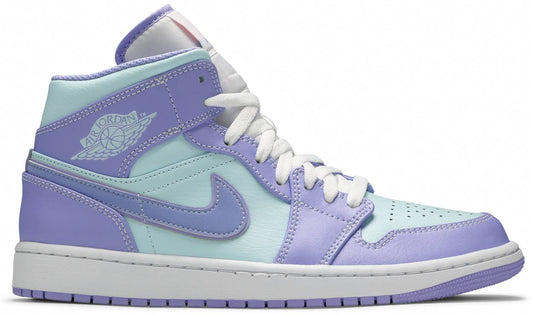 Air Jordan 1 Mid 'Purple Pulse Glacier Blue'