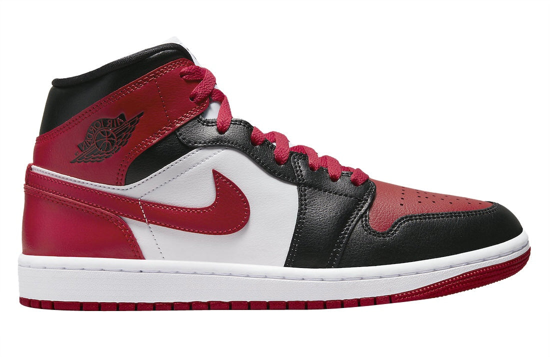 Wmns Air Jordan 1 Mid ‘Bred Toe‘