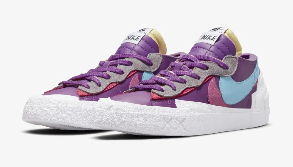 KAWS x sacai x Blazer Low 'Purple Dusk'
