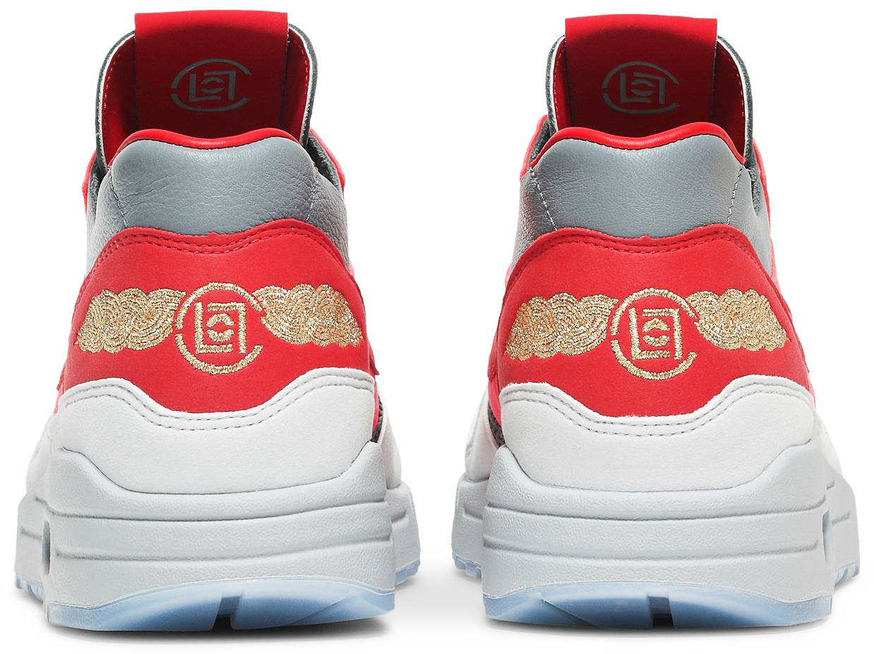 CLOT x Air Max 1 'Kiss Of Death - Solar Red'