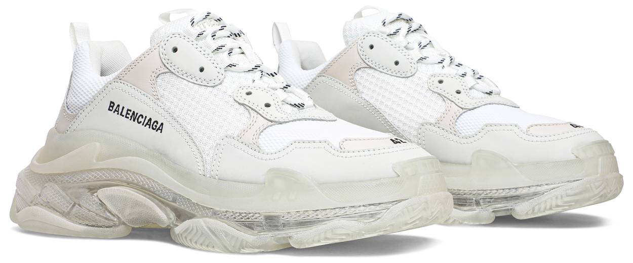 Balenciaga Wmns Triple S 'White Clear Sole'