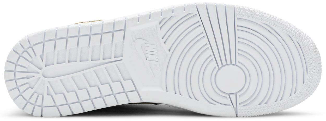 Air Jordan 1 Retro Low 'White Metallic Gold'