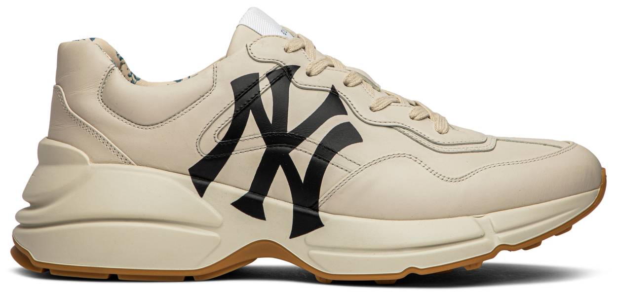 Gucci Rhyton Leather Sneaker 'NY Yankees'