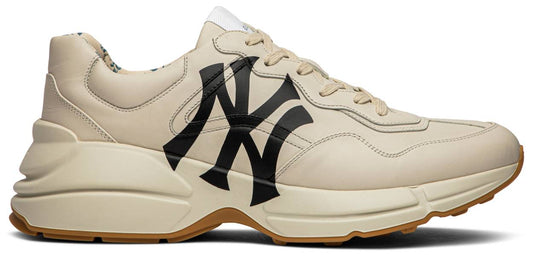 Gucci Rhyton Leather Sneaker 'NY Yankees'