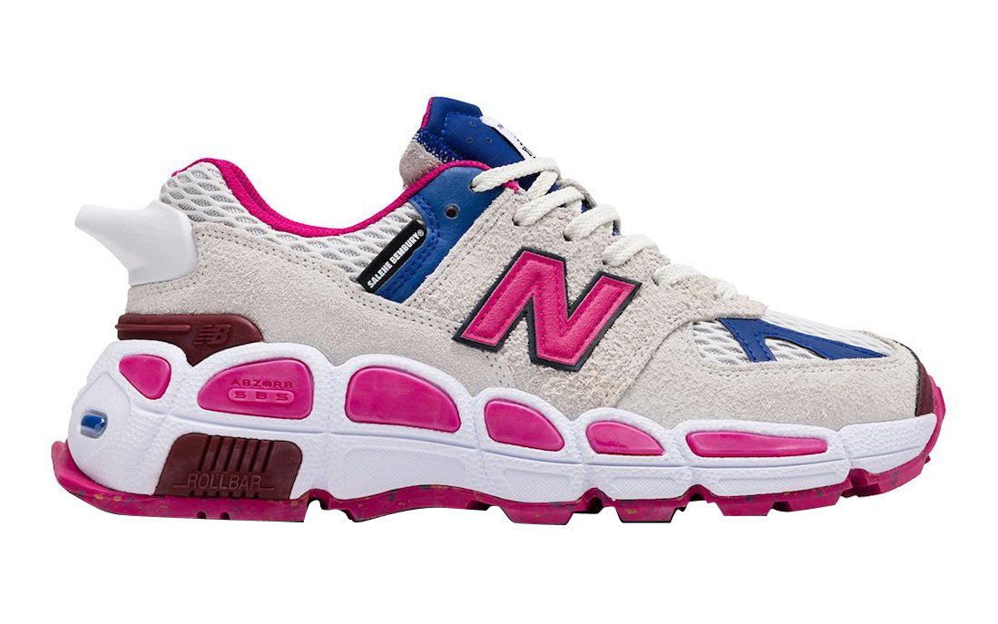 Salehe Bembury X New Balance 574 ‘Yurt Pink Blue‘