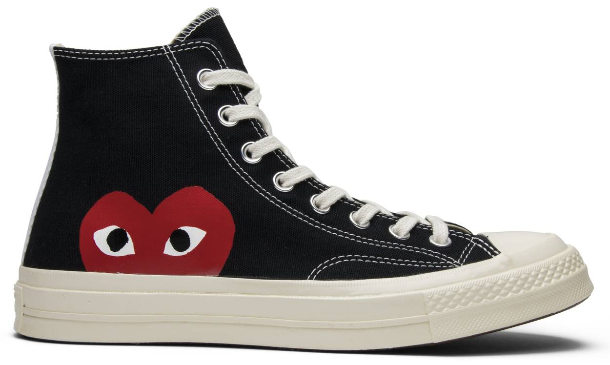 Comme des Garçons x Chuck Taylor All Star Hi 'Play'