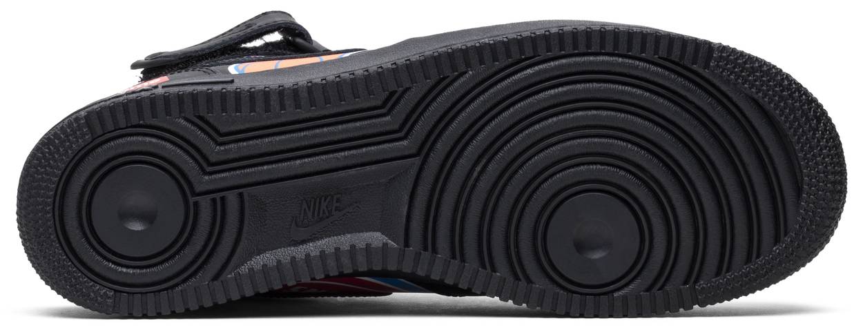 Supreme x NBA x Air Force 1 Mid 07 'Black'