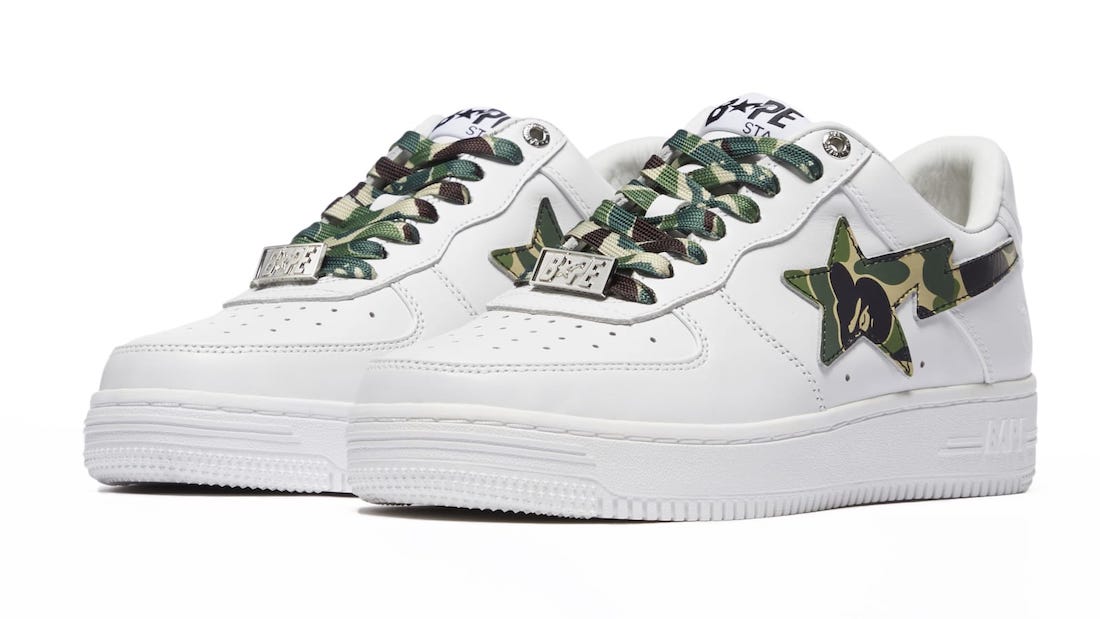 Bapesta 'White Camo'