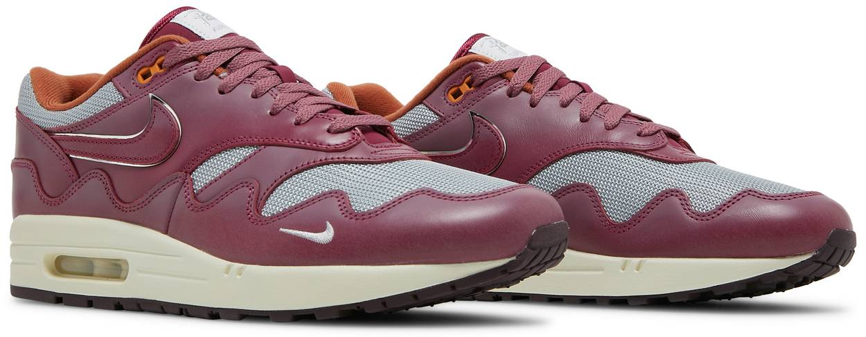 Patta x Air Max 1 'Rush Maroon'