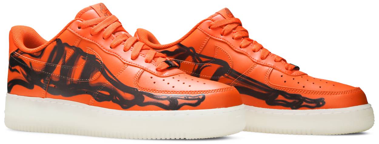Air Force 1 Low 'Orange Skeleton'