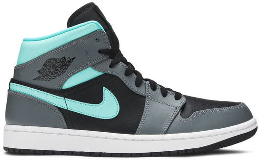 Air Jordan 1 Mid 'Grey Aqua'