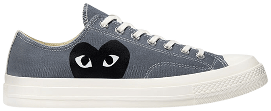 Comme des Garçons PLAY x Chuck 70 Low 'Steel Gray'