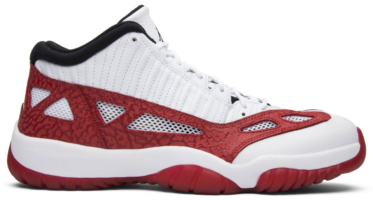 Air Jordan 11 Retro Low IE 'Gym Red'