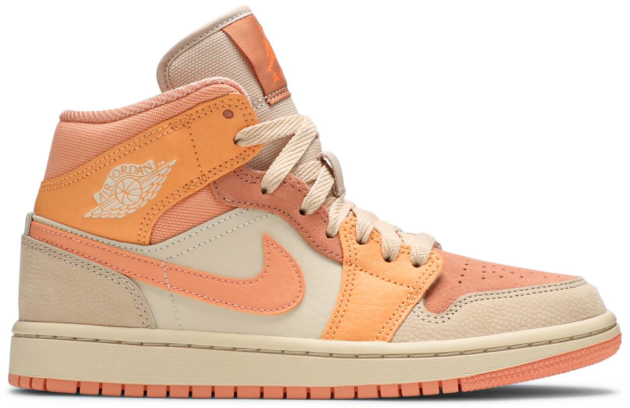 Wmns Air Jordan 1 Mid 'Apricot'