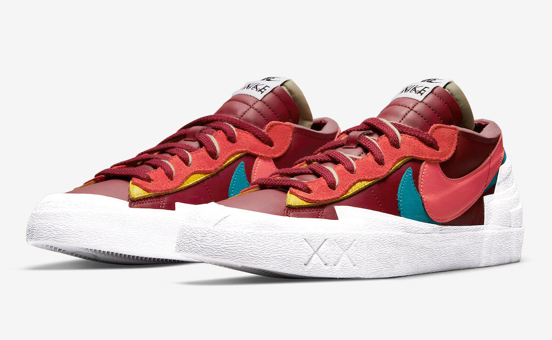 KAWS x sacai x Blazer Low 'Team Red'