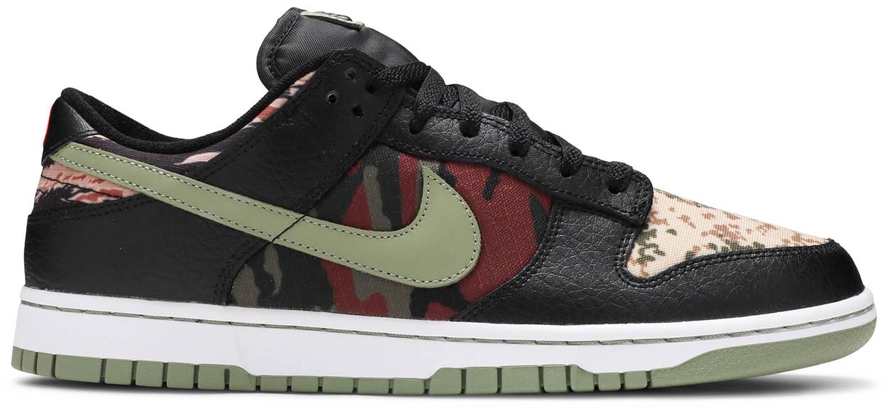 Dunk Low SE 'Black Multi-Camo'