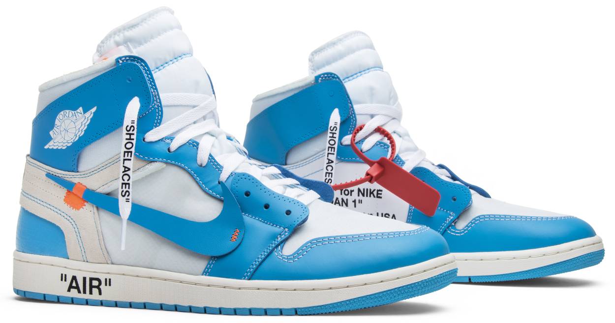 Off-White x Air Jordan 1 Retro High OG 'UNC'
