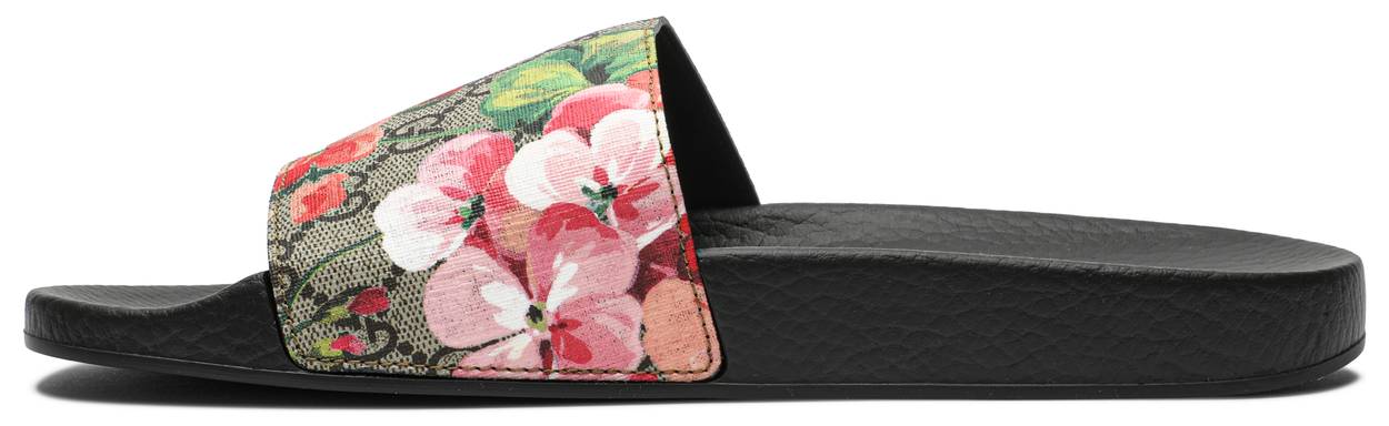Gucci Wmns GG Supreme Slide 'Blooms'