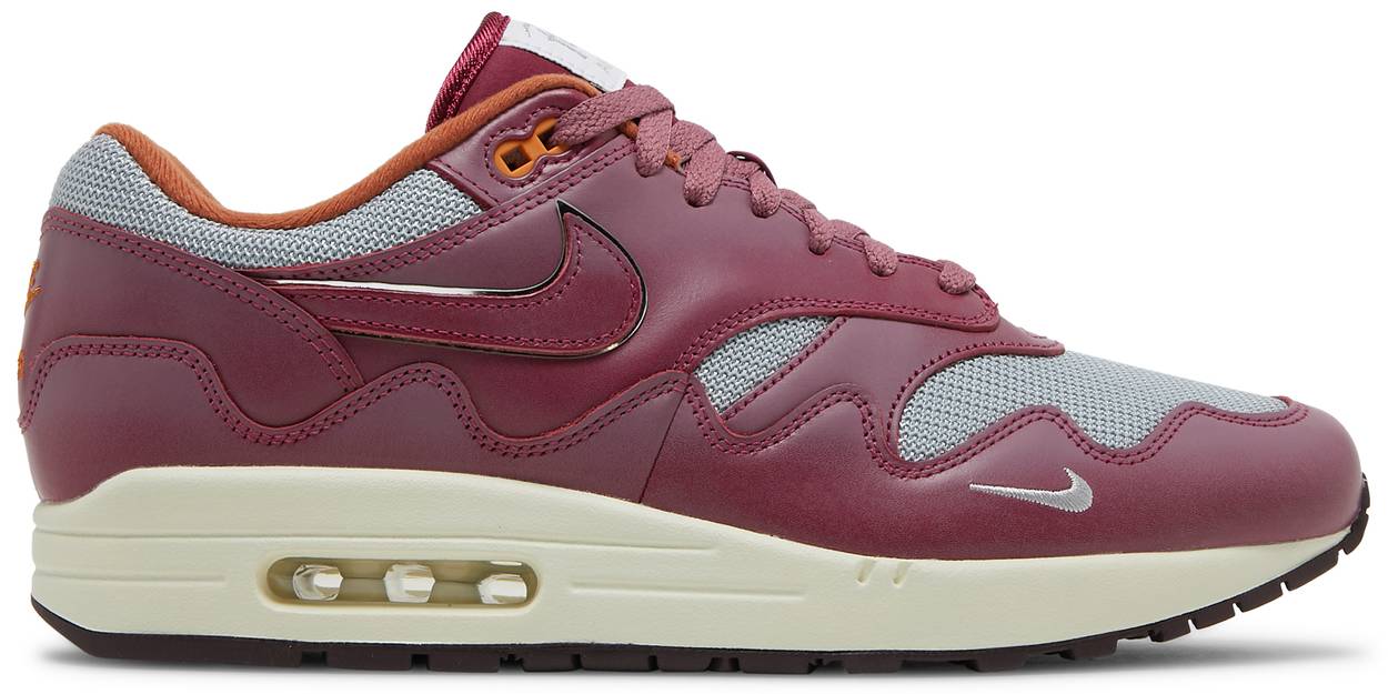 Patta x Air Max 1 'Rush Maroon'