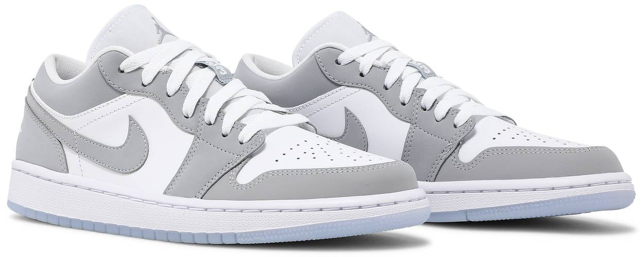 Wmns Air Jordan 1 Low 'White Wolf Grey'