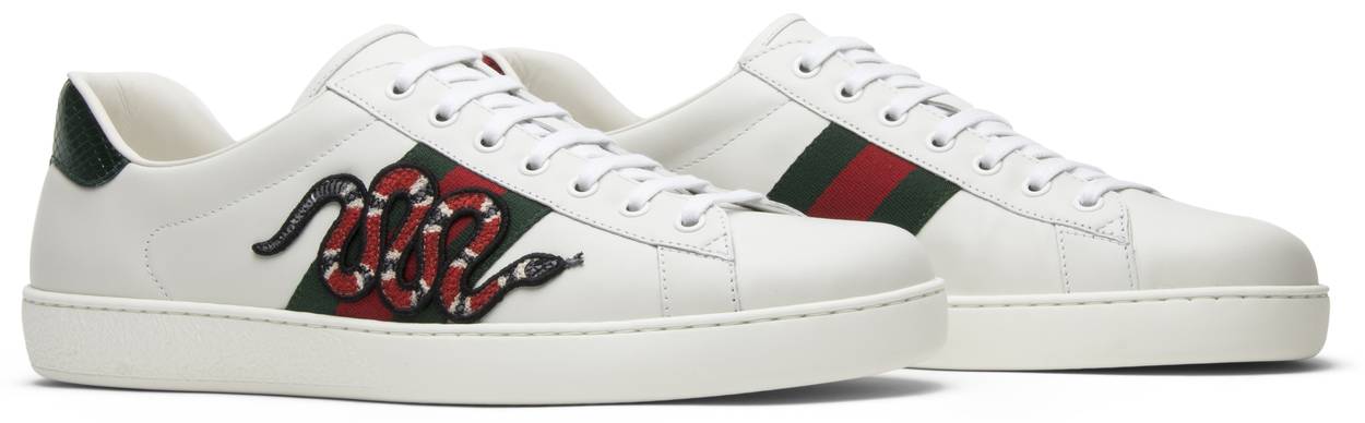 Gucci Ace Embroidered 'Snake'