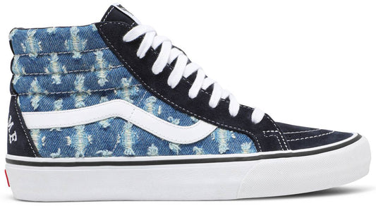 Supreme x Sk8-Hi 'Blue Hole Punch Denim'