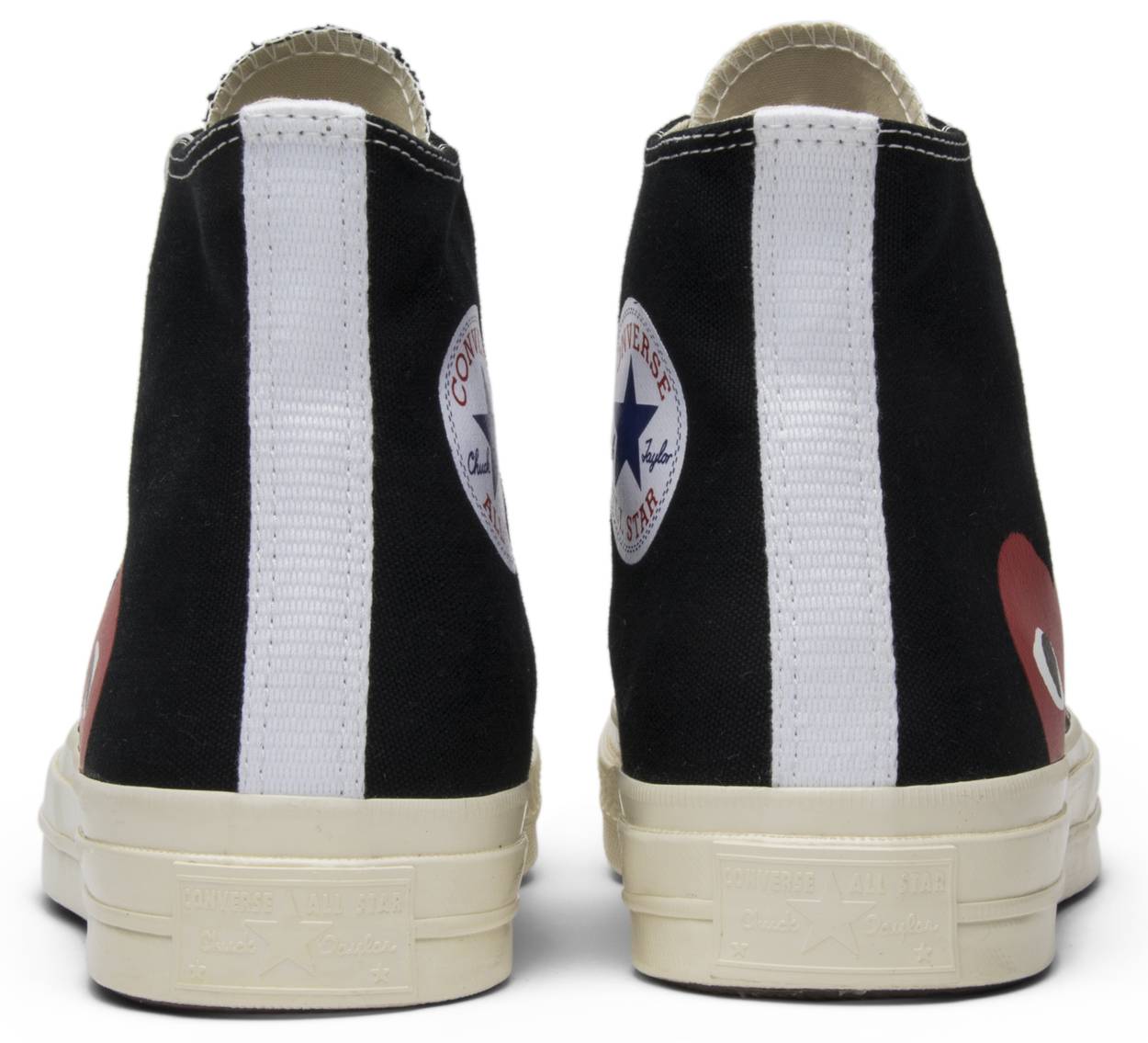 Comme des Garçons x Chuck Taylor All Star Hi 'Play'
