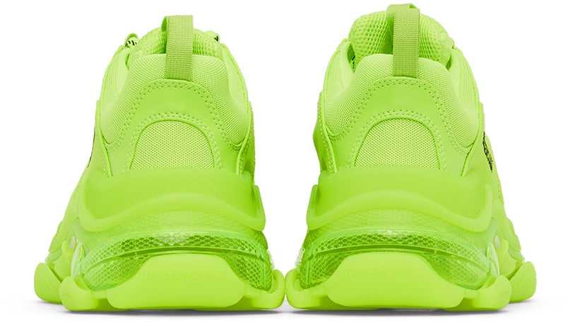 Balenciga Tripple S Fluo Yellow