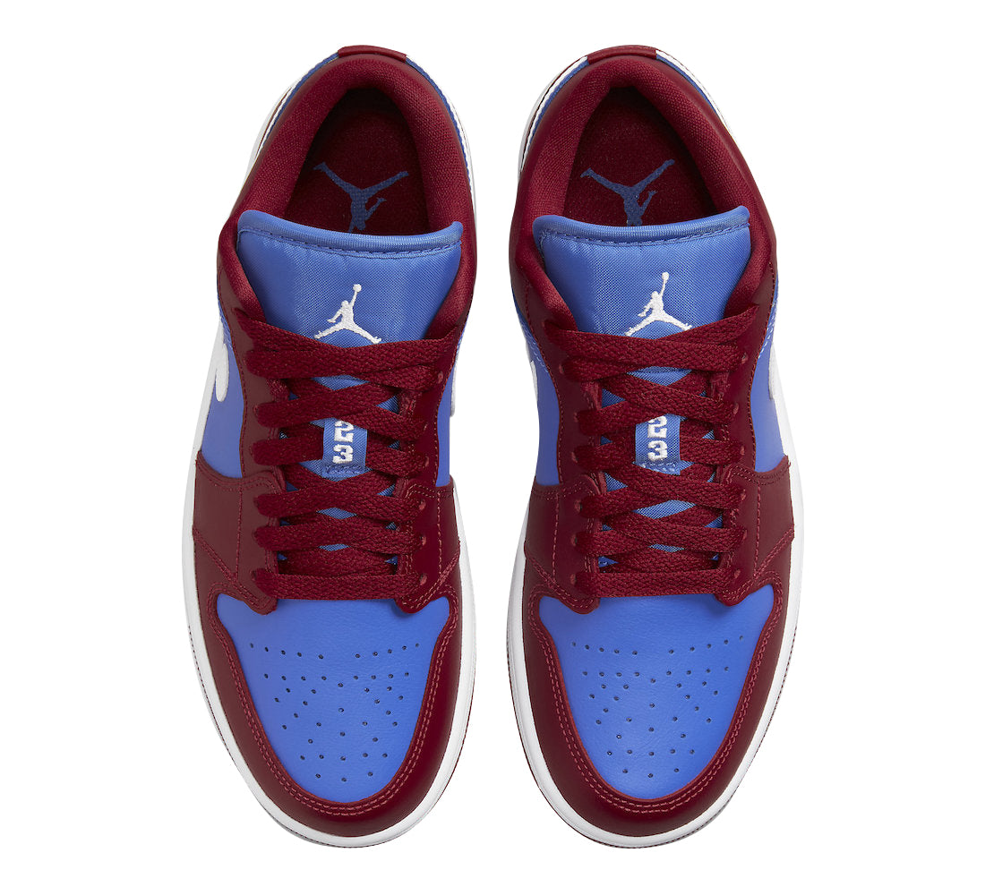 Wmns Air Jordan 1 Low “Deep Red Blue”