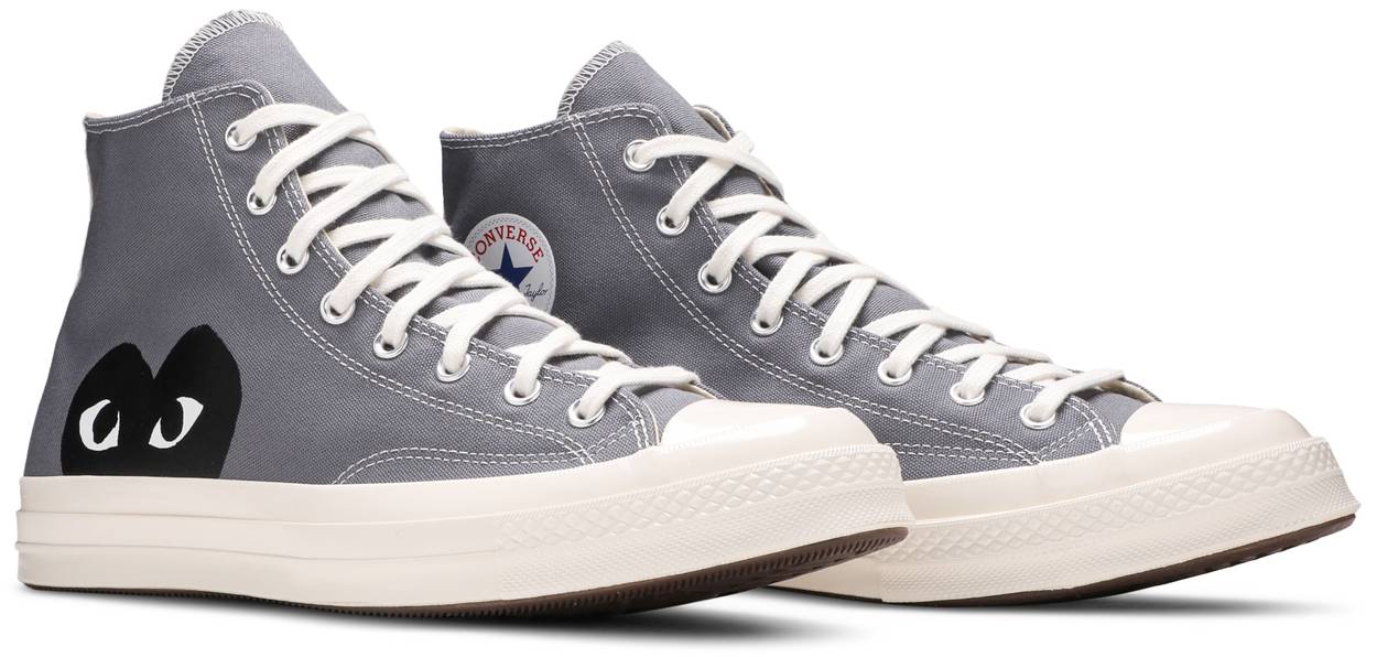 Comme des Garçons PLAY x Chuck 70 High 'Steel Gray'