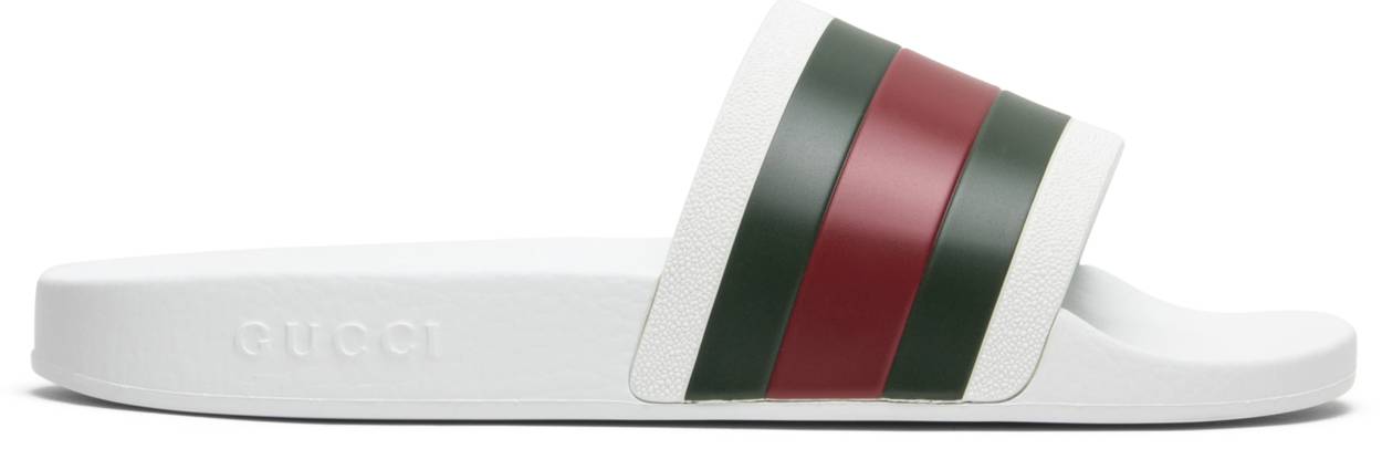 Gucci Pursuit '72 Rubber Slide 'White'