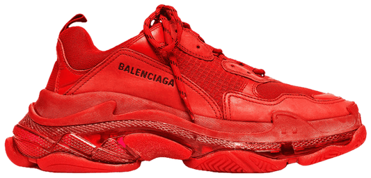 Balenciaga Triple S Red Clear Sole