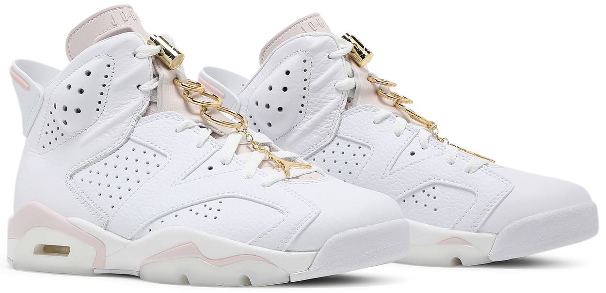 Wmns Air Jordan 6 Retro 'Gold Hoops'