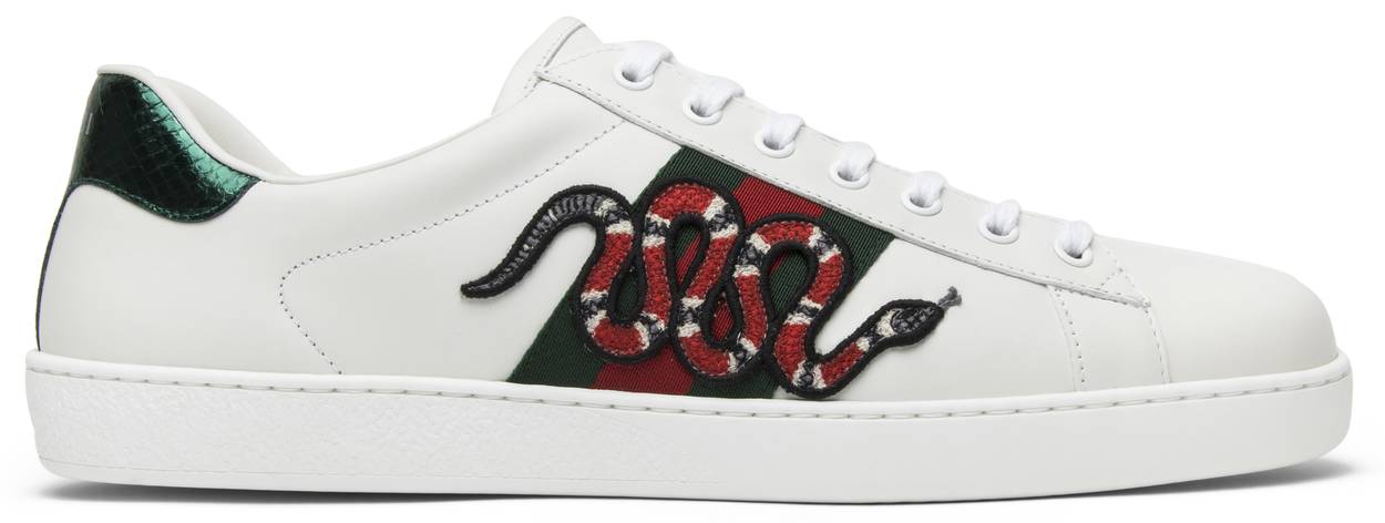 Gucci Ace Embroidered 'Snake'