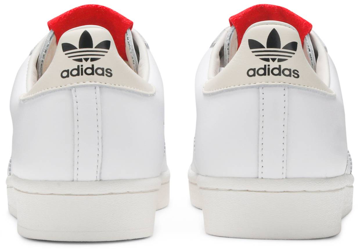 424 x Superstar Shell Toe 'White Scarlet'