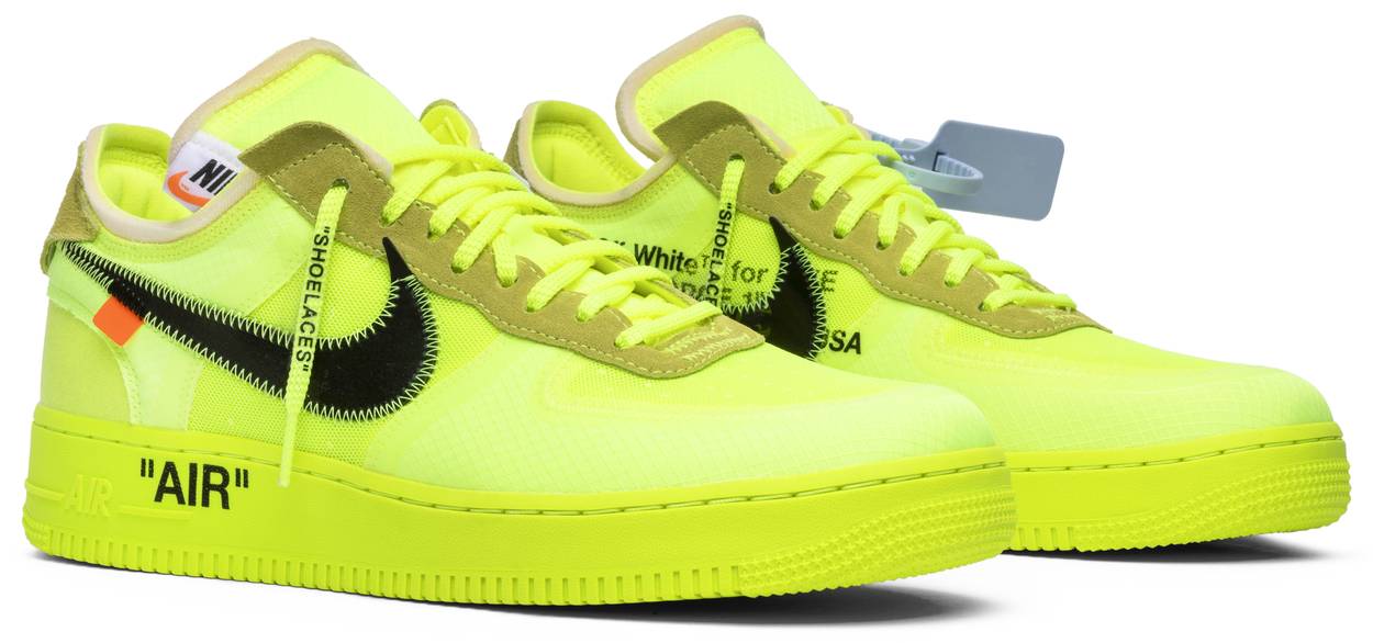 Off-White x Air Force 1 Low 'Volt'