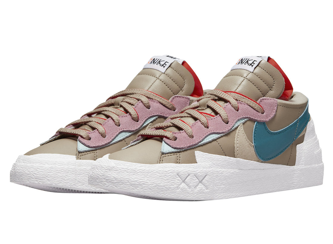 Kaws X Sacai X Nike Blazer Low “Reed“